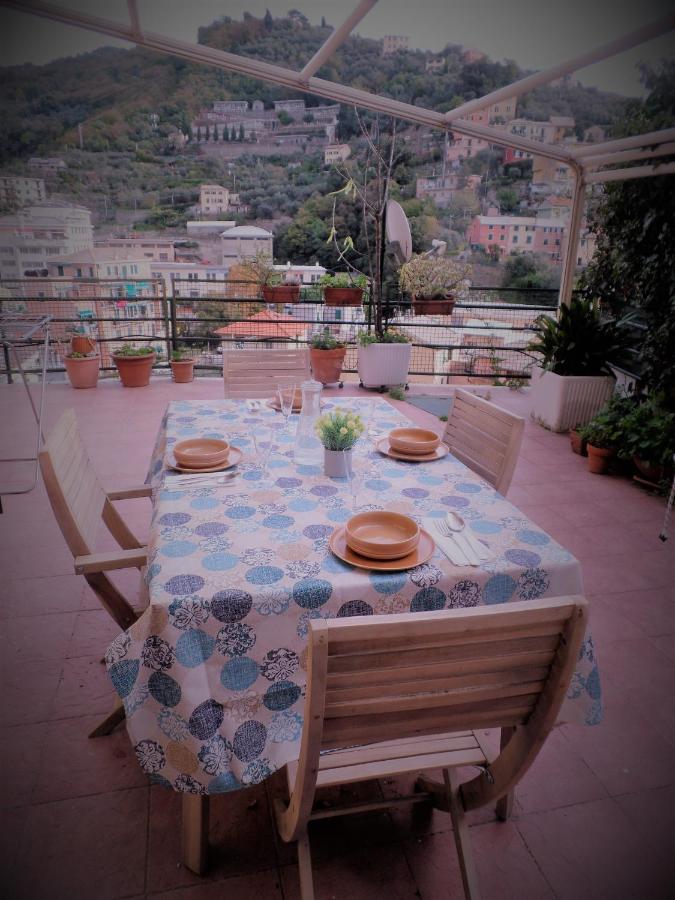 Ferienwohnung Il Nido Di Nervi Genua Exterior foto